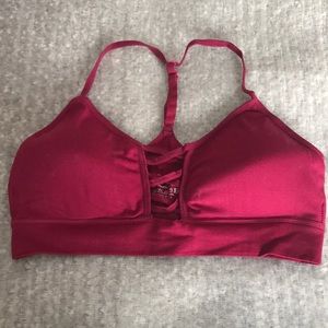 Pro-Fit Beet Red Sports Bra